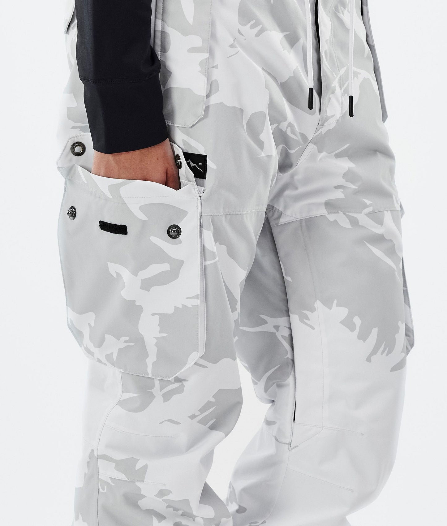 Snowboard Pants Women Grey Camo