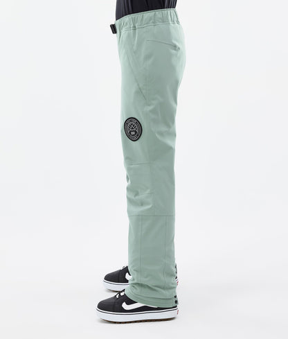 Snowboard Pants Women Faded Green
