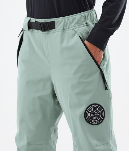 Snowboard Pants Women Faded Green
