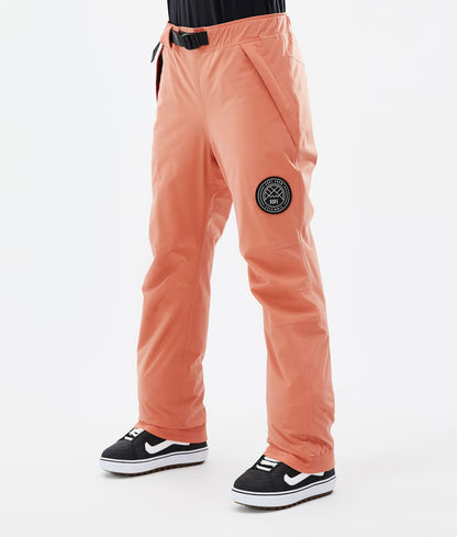 Snowboard Pants Women Blot Peach