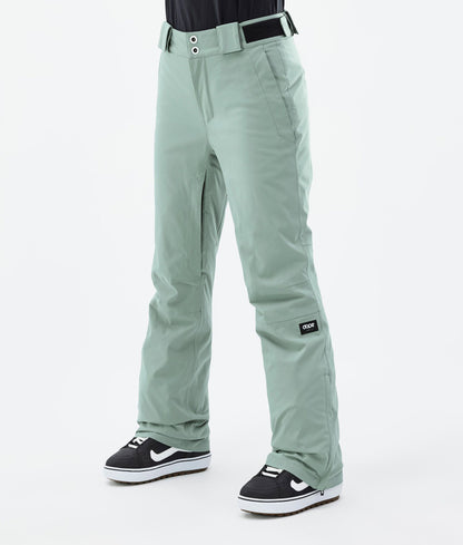 Snowboard Pants Women Soft Green