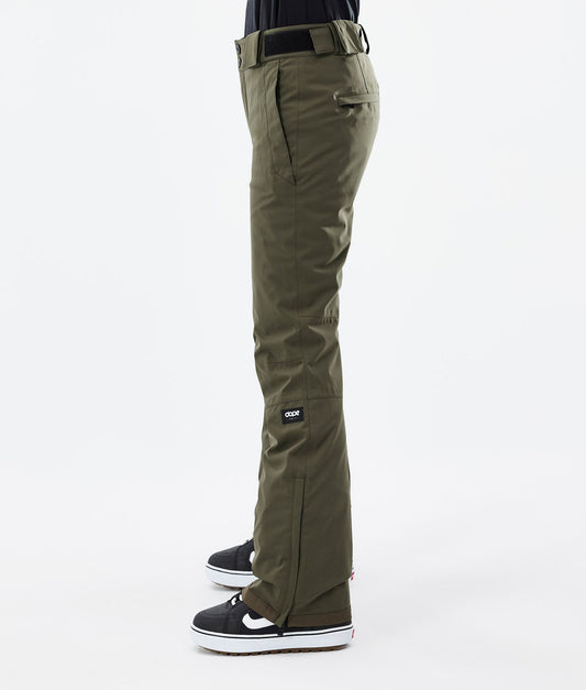 Snowboard Pants Women Olive Green