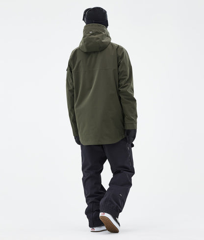 Snowboard Jacket Men Olive Green