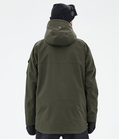 Snowboard Jacket Men Olive Green
