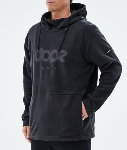 Fleece Hoodie Men Black
