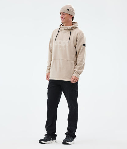 Fleece Hoodie Men Sand