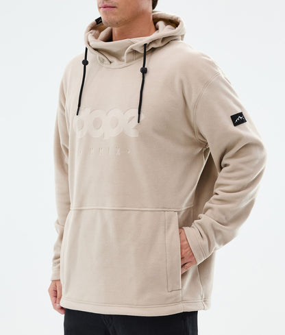 Fleece Hoodie Men Sand