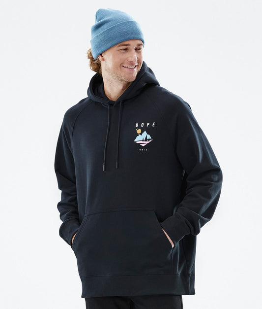 Hoodie Men Pine Black