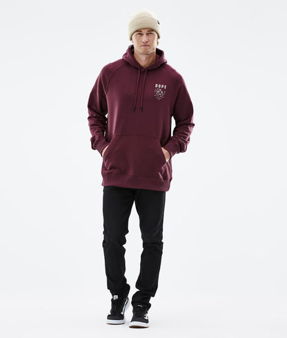 Hoodie Men Summit Burgundy