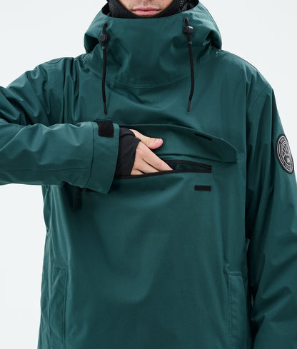Snowboard Jacket Men Bottle Green