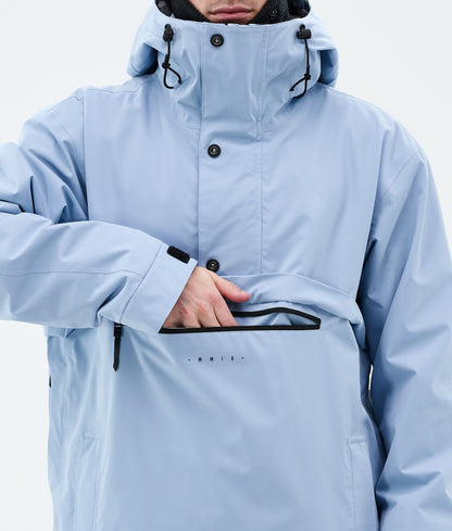 Snowboard Jacket Men Light Blue