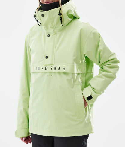Snowboard Jacket Women Faded Neon