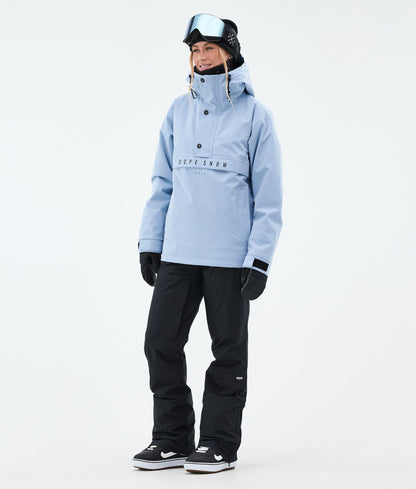 Snowboard Jacket Women Light Blue