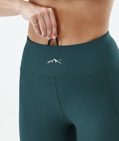 Leggings Women Bottle Green