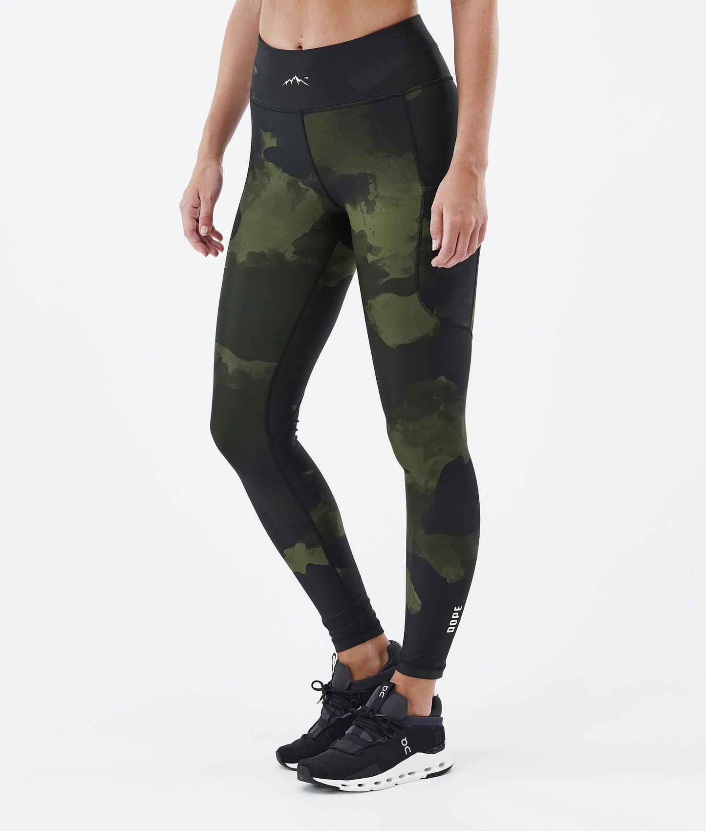 Leggings Women Bottle Green