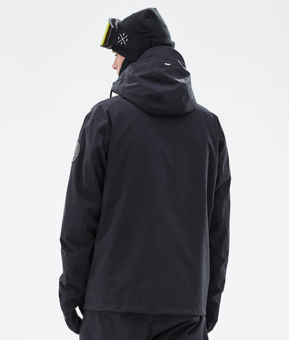 Snowboard Jacket Men Black
