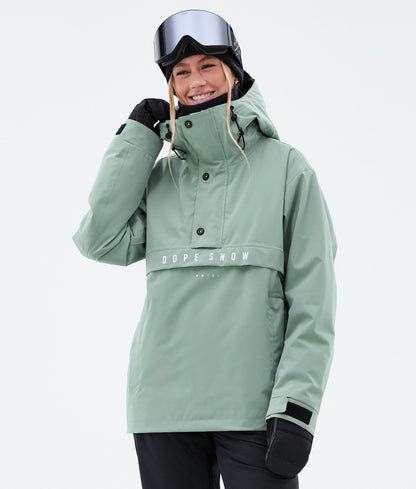 Snowboard Jacket Women Moss Green