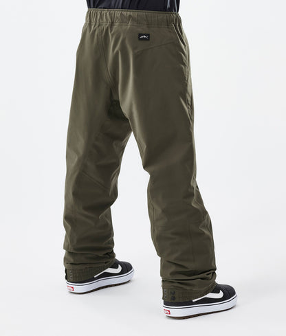 Snowboard Pants Men Olive Green