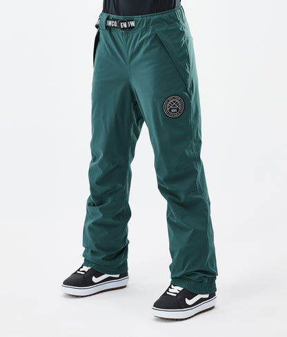 Snowboard Pants Women Moss Green