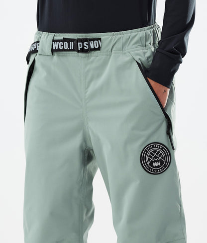Snowboard Pants Women Faded Green