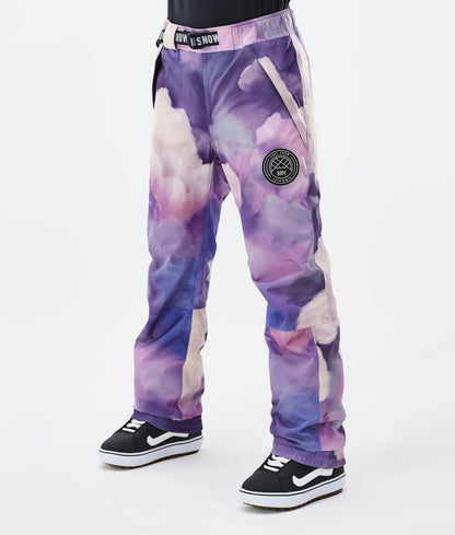 Snowboard Pants Women Faded Neon
