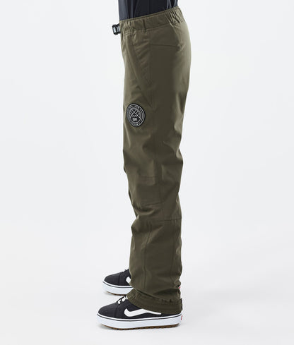 Snowboard Pants Women Olive Green