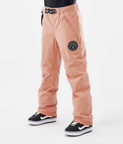Snowboard Pants Women Blot Peach