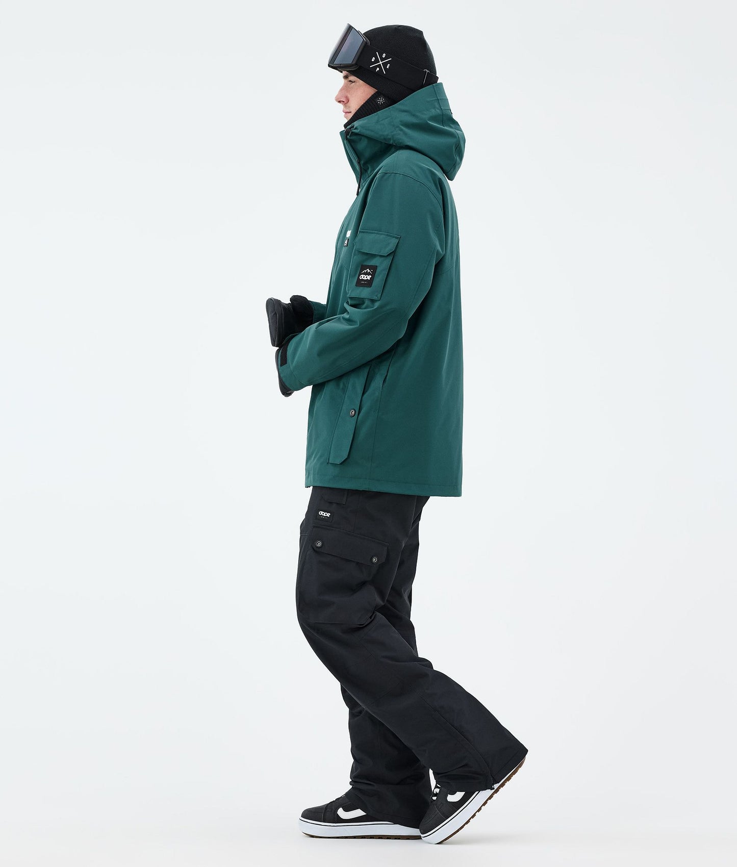 Snowboard Jacket Men Bottle Green