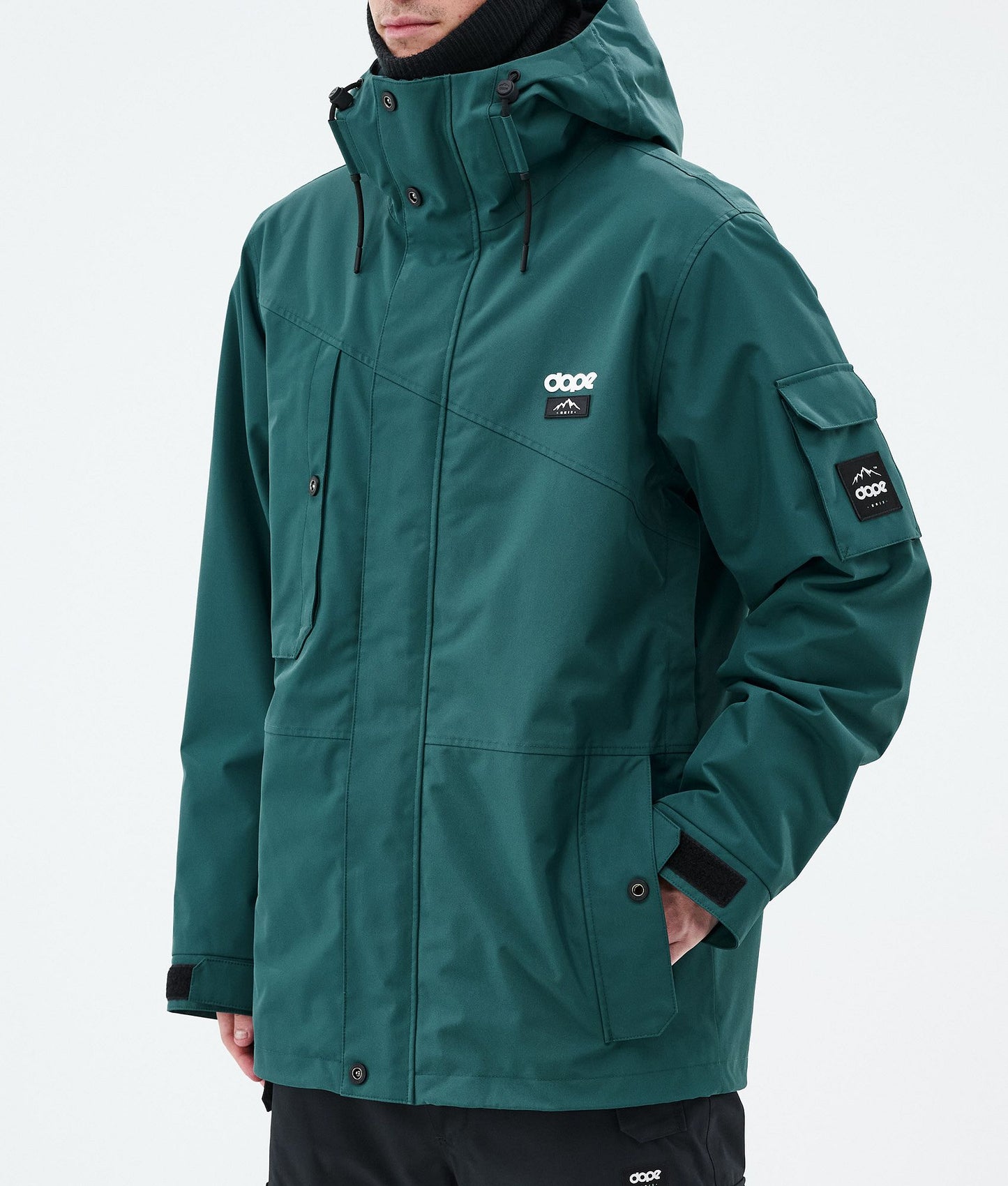 Snowboard Jacket Men Bottle Green