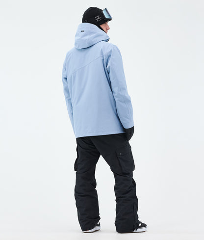 Snowboard Jacket Men Light Blue