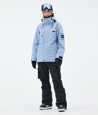 Snowboard Jacket Women Light Blue