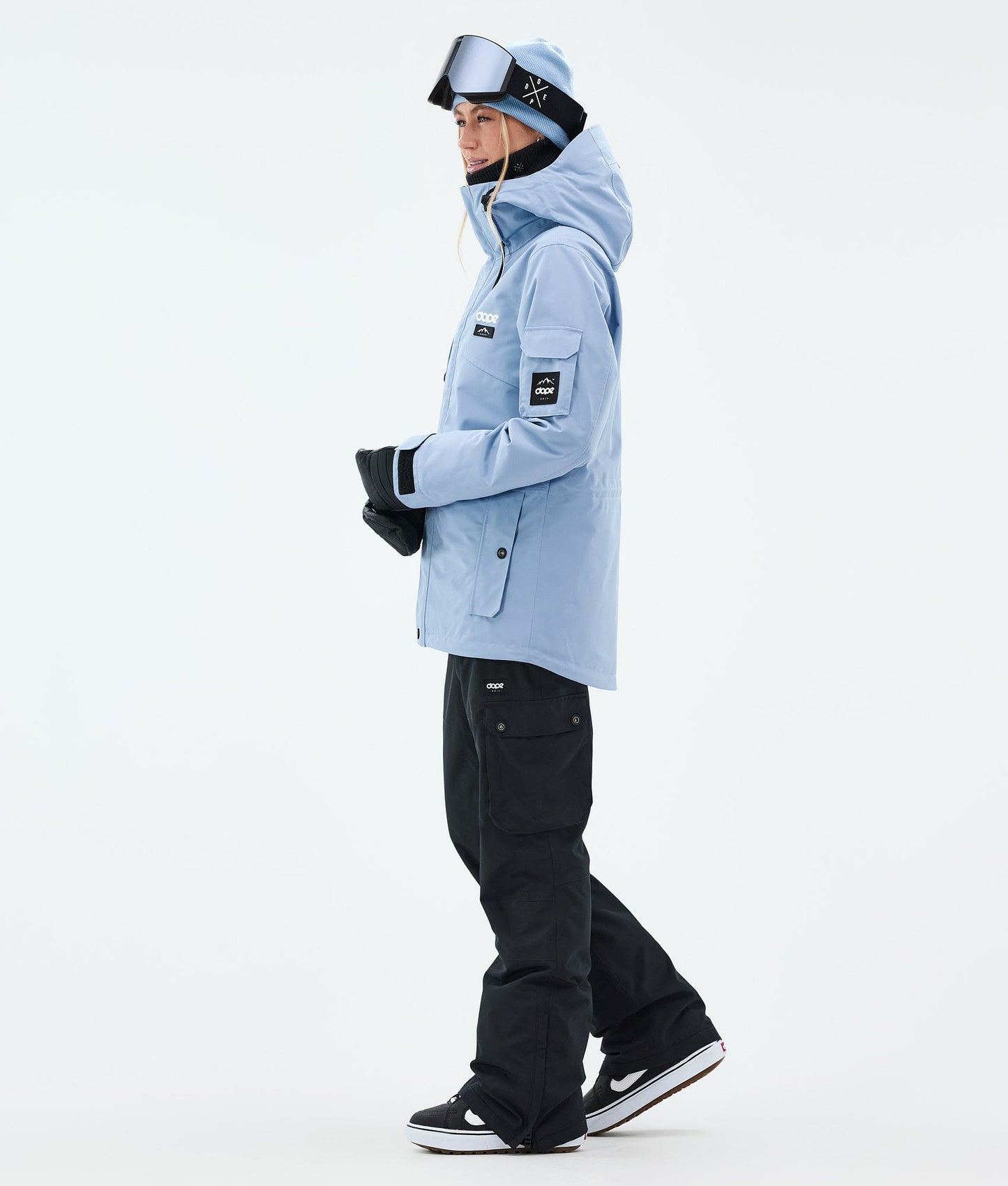 Snowboard Jacket Women Light Blue