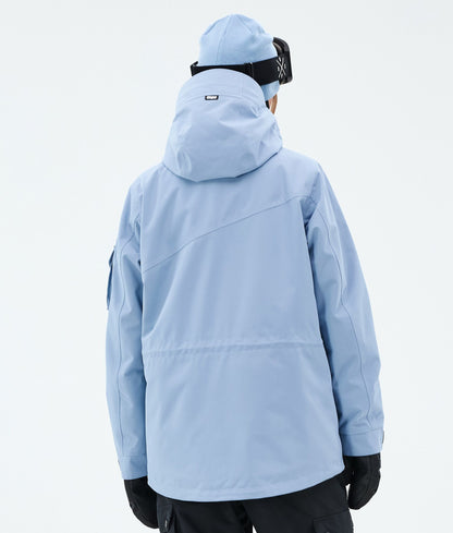 Snowboard Jacket Women Light Blue