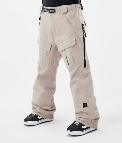 Snowboard Pants Men Old White