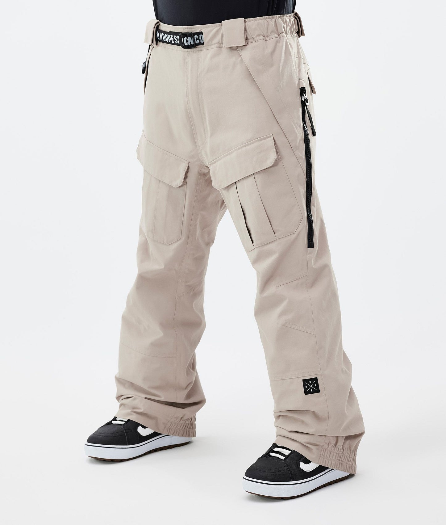 Snowboard Pants Men Grey Camo