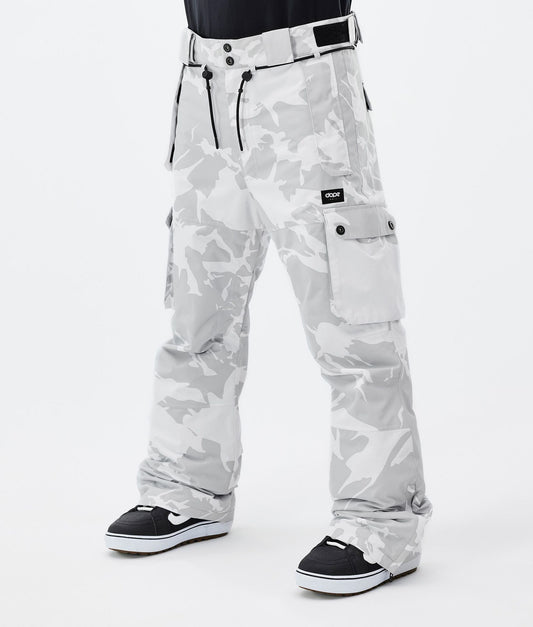 Snowboard Pants Men Grey Camo