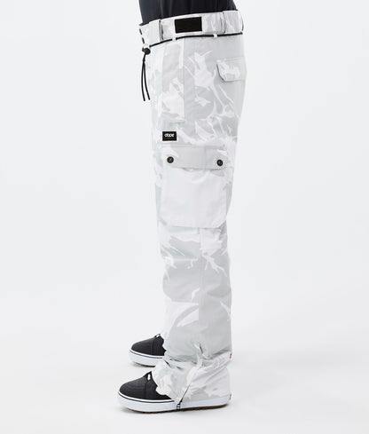 Snowboard Pants Men Grey Camo
