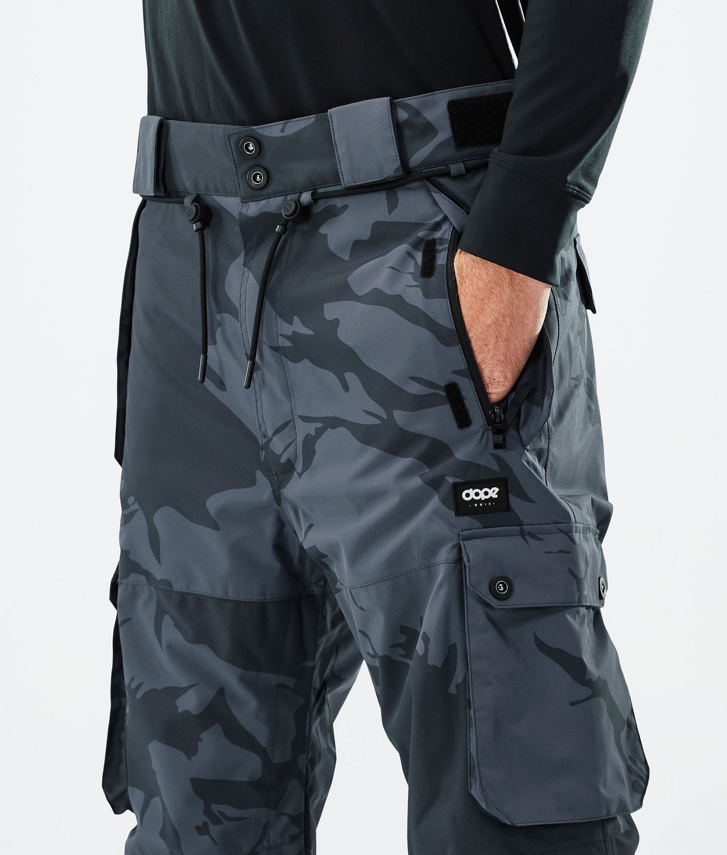 Snowboard Pants Men Metal Blue Camo