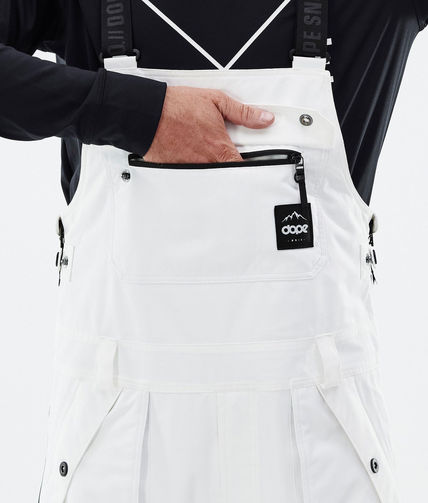 Snowboard Pants Men Old White