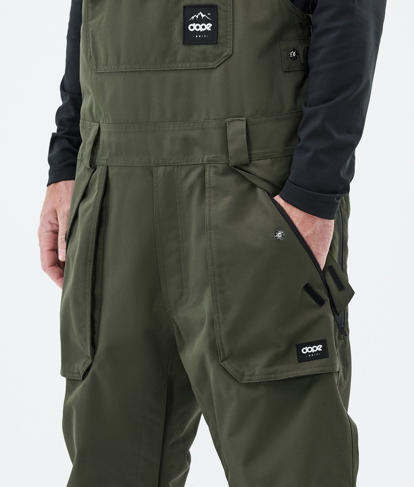 Snowboard Pants Men Olive Green
