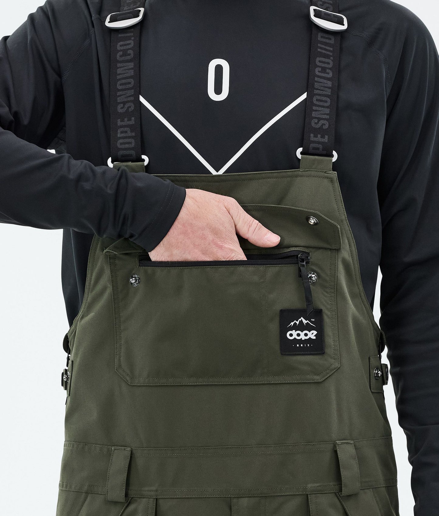 Snowboard Pants Men Olive Green