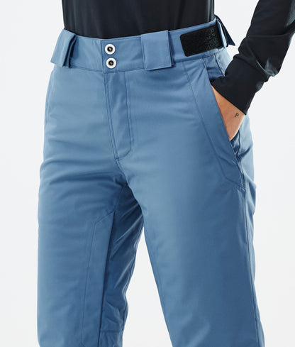 Snowboard Pants Women Blue Steel