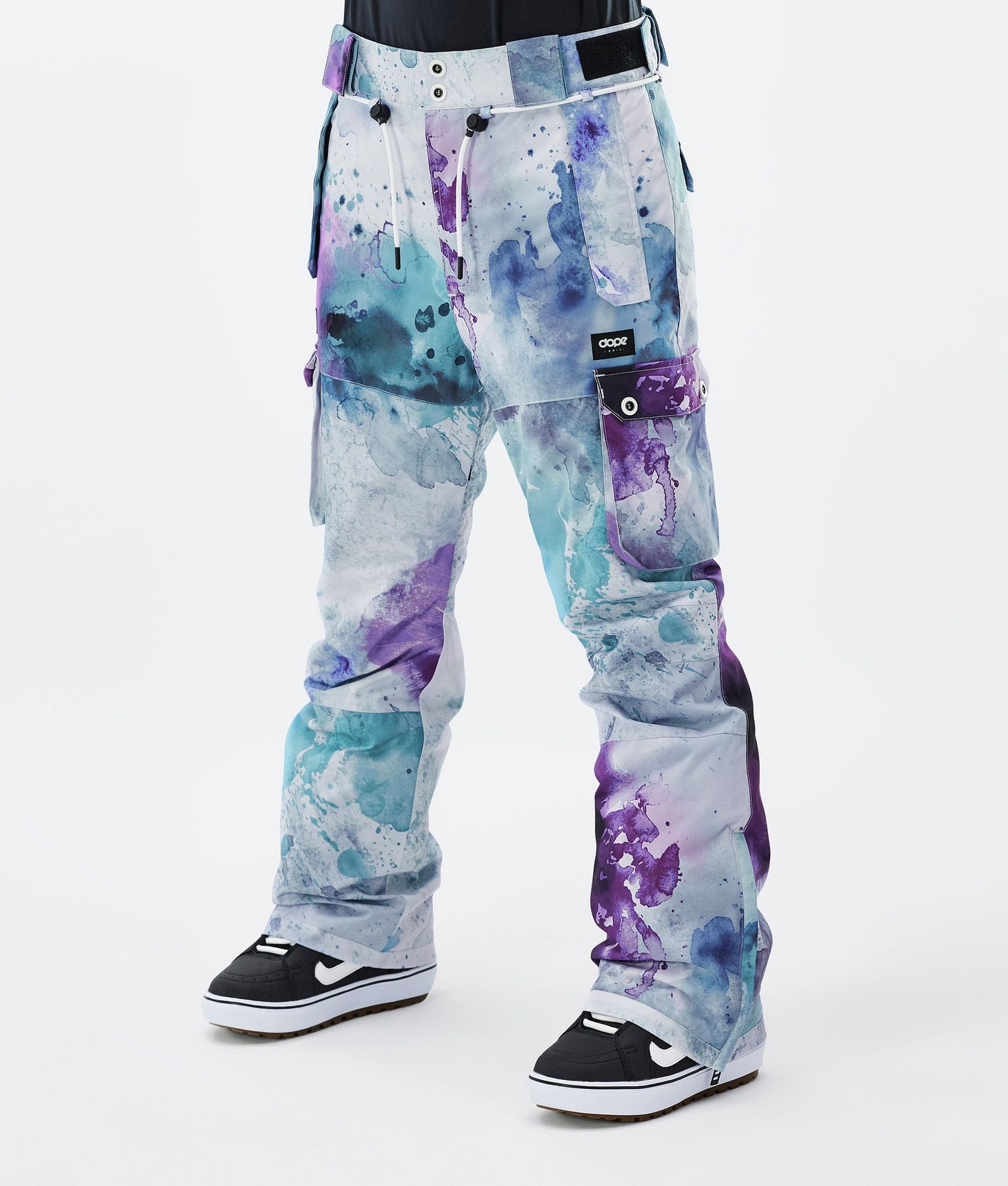 Snowboard Pants Women Grey Camo