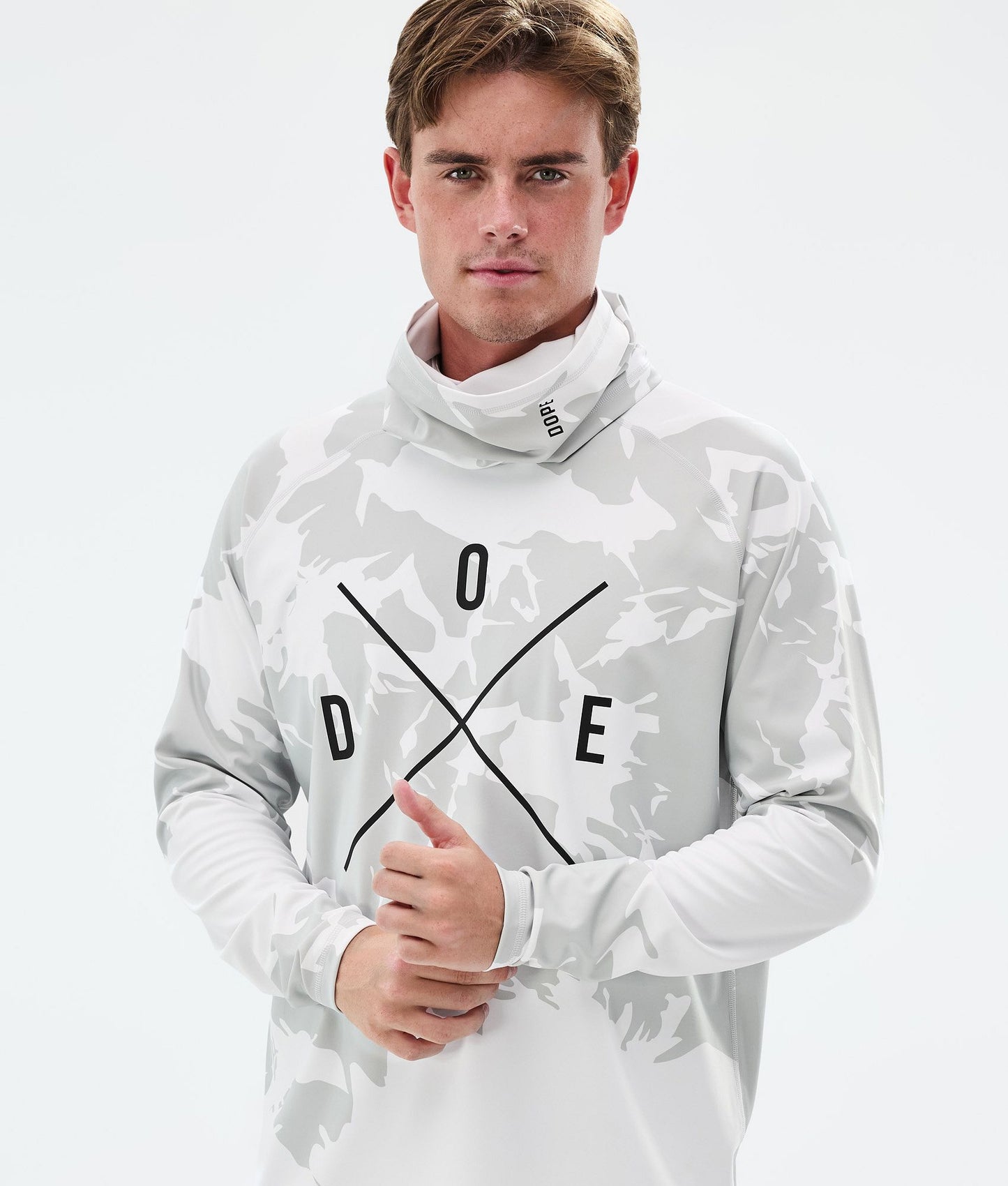 Base Layer Top Men 2X-Up Grey Camo