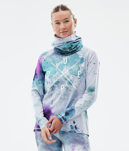 Base Layer Top Women 2X-Up Grey Camo