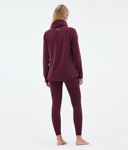 Base Layer Pant Women 2X-Up Burgundy