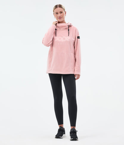 Fleece Hoodie Women Soft Pink