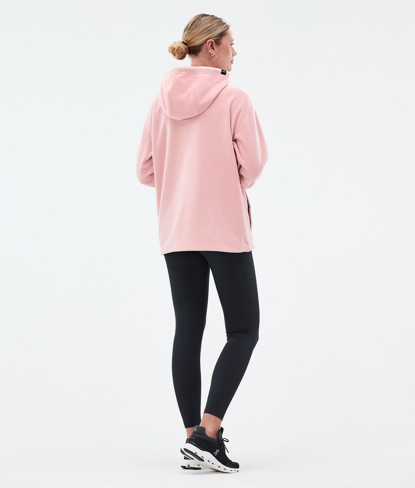 Fleece Hoodie Women Soft Pink