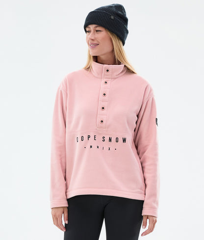 Fleece Sweater Women Soft Pink
