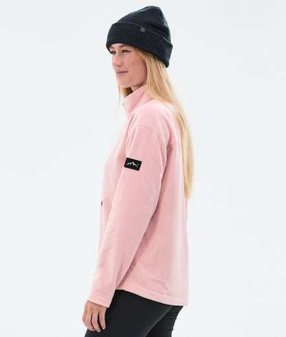 Fleece Sweater Women Soft Pink